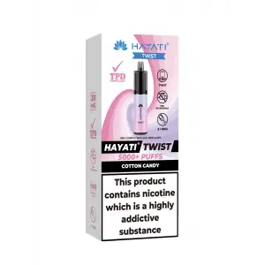 Cotton Candy Hayati Twist 5000 Disposable Pod Kit